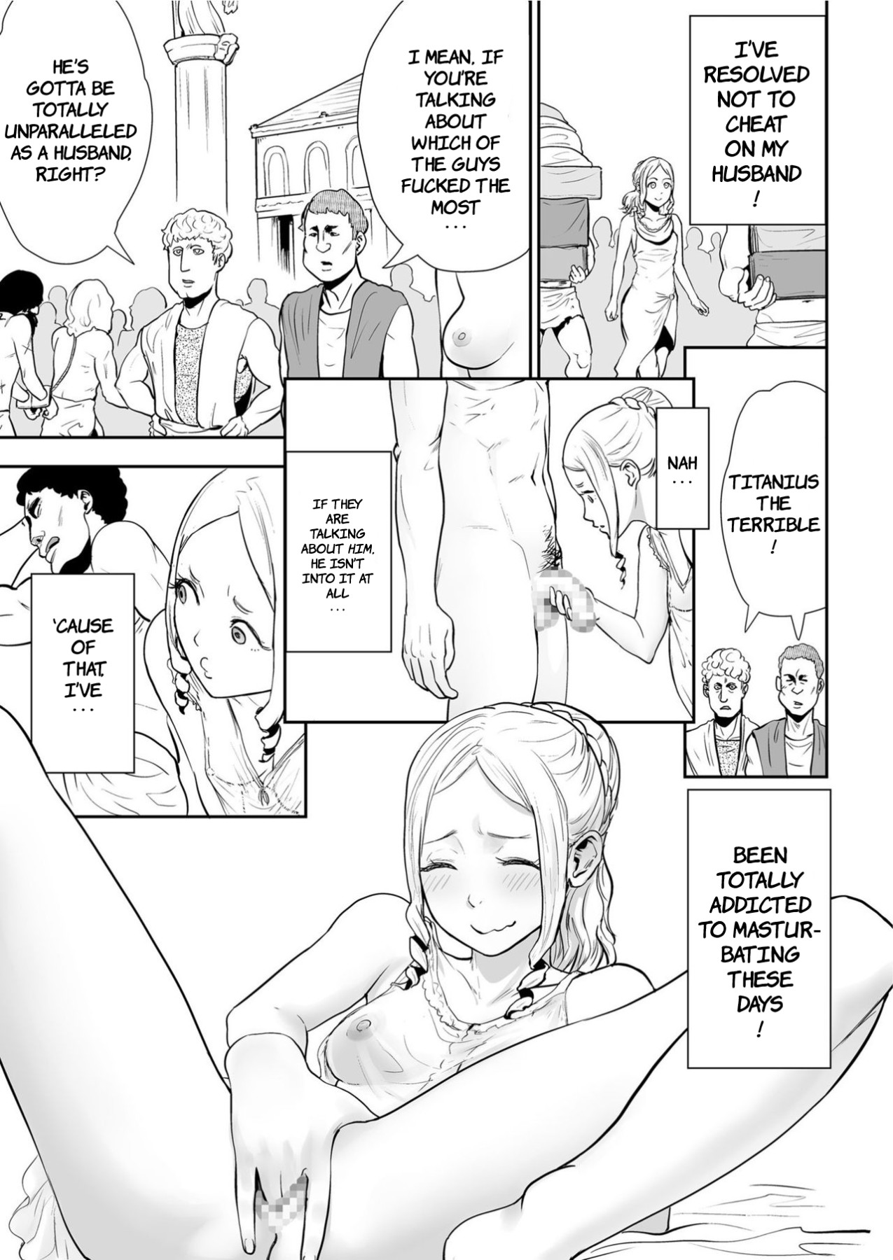 Hentai Manga Comic-The Life of a Roman Couple: Sexlessus' Wife-Read-3